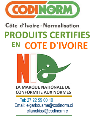 Produits certifiés